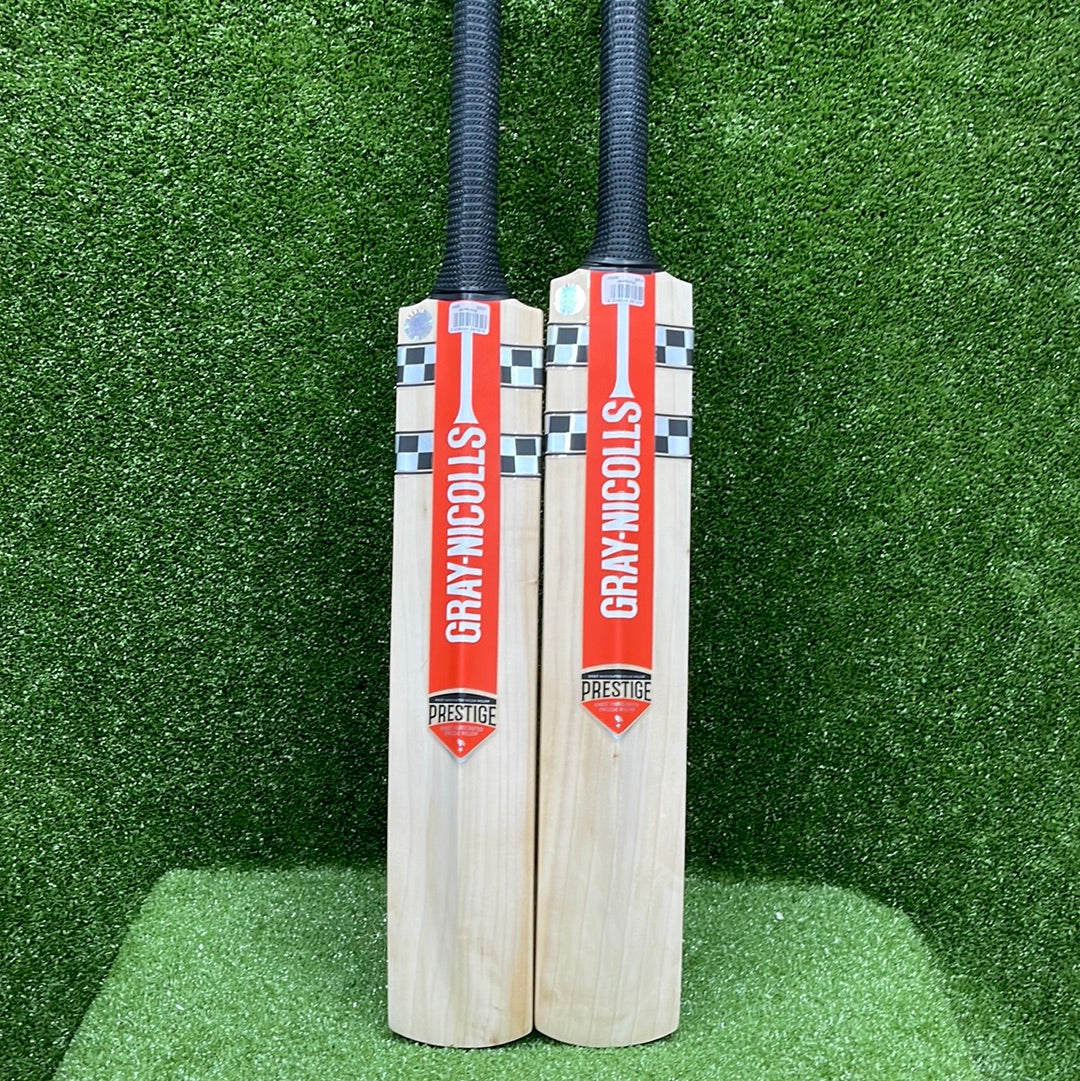 Gray Nicolls Prestige Junior/Youth English Willow Cricket Bat - Lightweight & Durable for Youth Cricket Training & Matches