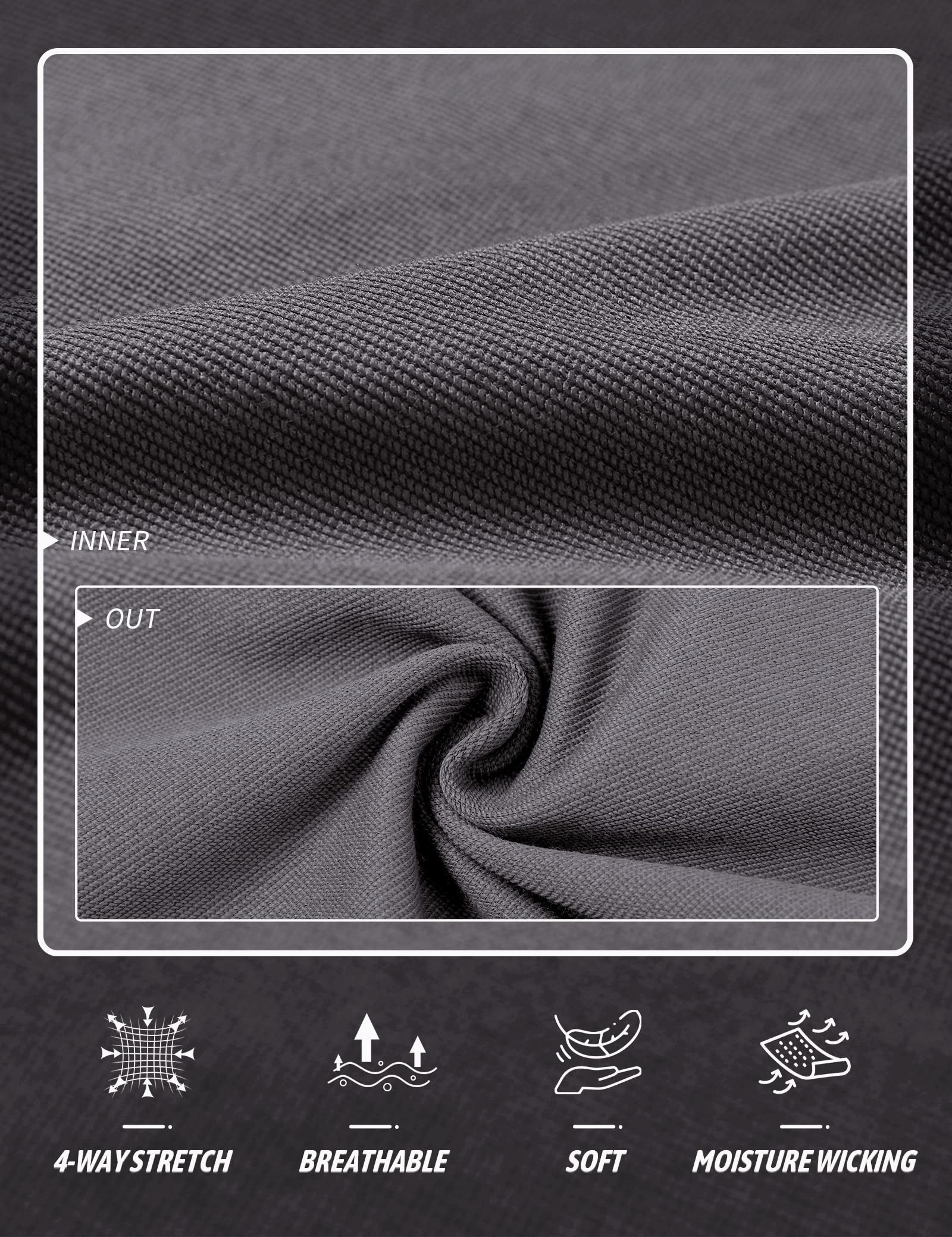 Pioneer Men's 5-Inch Inseam Camp Sweat Shorts - Athletic Gym Workout Running Shorts, Breathable Cotton Casual Lounge & Sleep Pajama Shorts for Outdoor Activities, Travel and Home Relaxation
