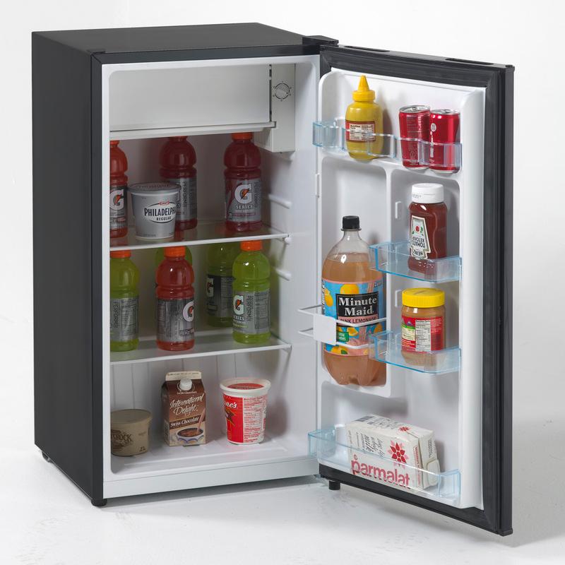 Avanti 3.3 Cu. Ft. Compact Refrigerator RM3316B - Perfect for Dorm Rooms, Offices & Small Apartments - Energy Efficient Mini Fridge with Freezer