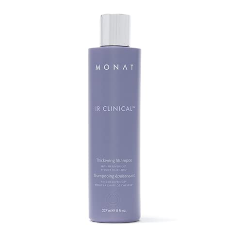Monat IR Clinical System Thickening Hair Care Set - Volumizing Shampoo, Conditioner & Scalp Serum for Thicker Hair | For Men & Women with Fine or Thinning Hair | At-Home Hair Growth Treatment