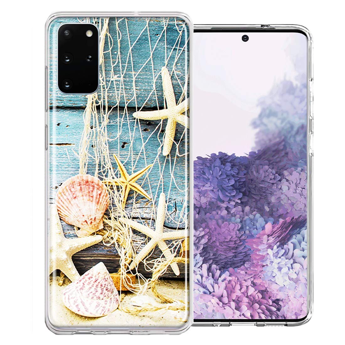 Samsung Galaxy S20 Plus Case - Starfish Net Design for Protection & Style | Perfect for Daily Use