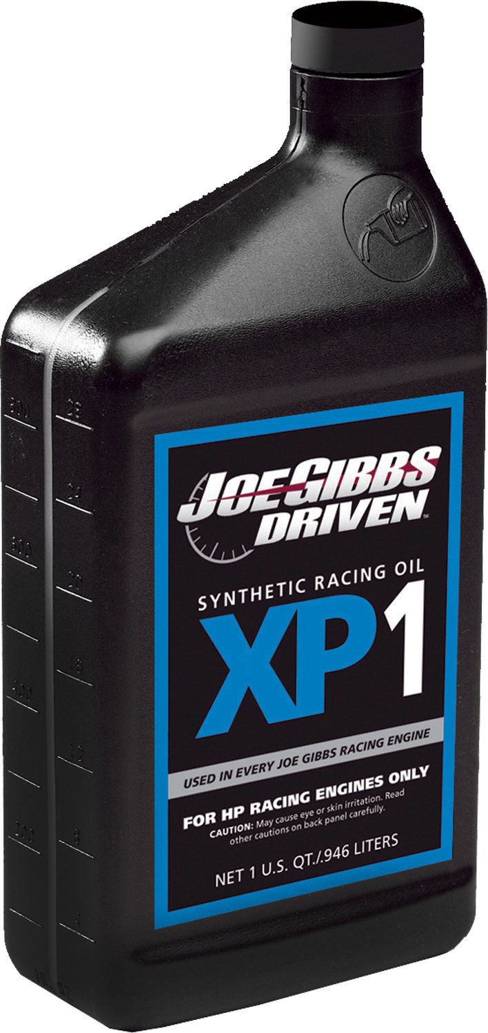 Joe Gibbs Driven Racing Oil 00007 XP1 5W-20 Synthetic Racing Motor Oil - 1 Quart Bottle (Case of 12) | High Performance Engine Protection for Track, Drag Racing & High-Performance Street Vehicles