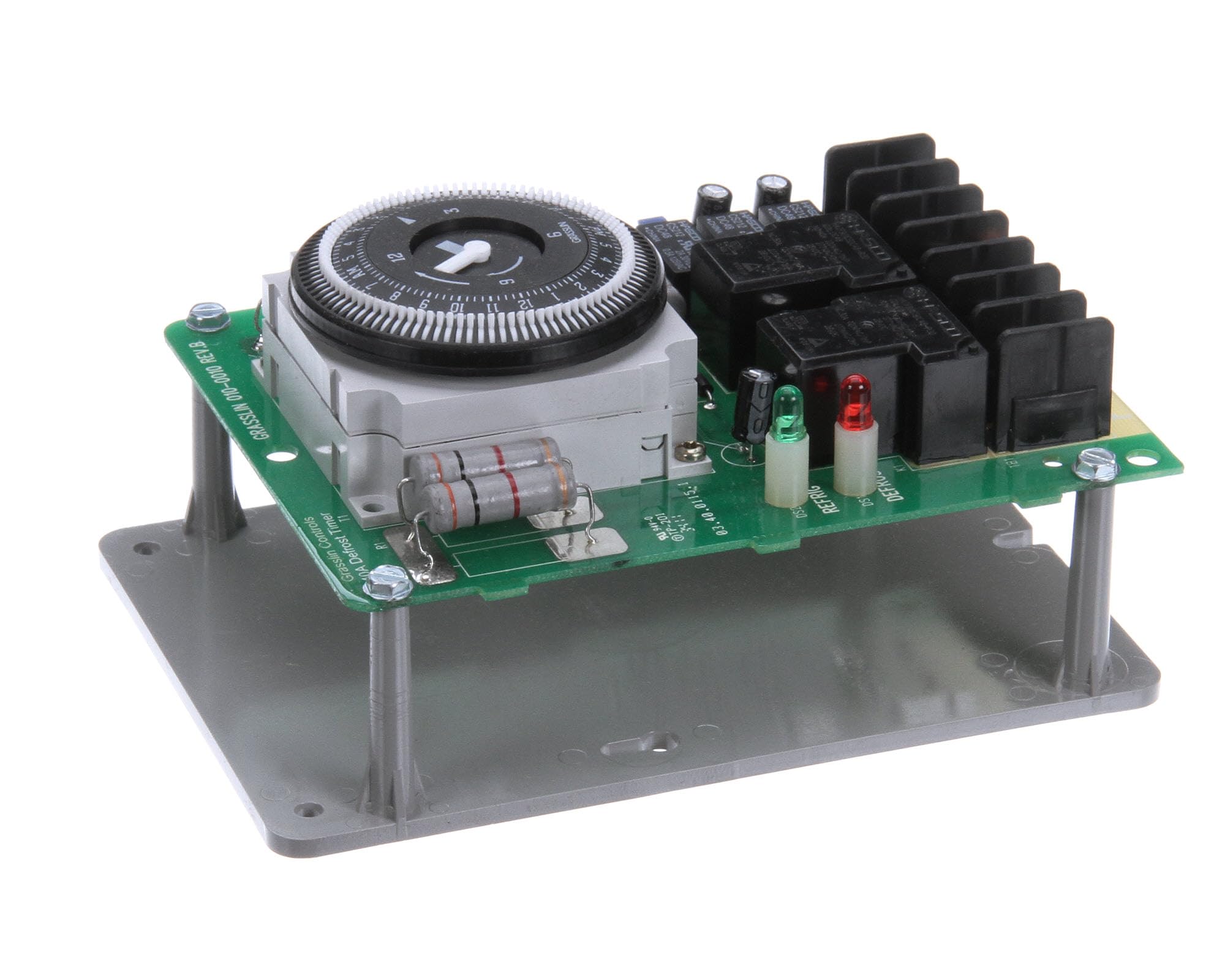 Genuine OEM Master-Bilt Timer Unit On Bracket Paragon 19-00818 Replacement Part - Free Shipping - Perfect for Commercial Refrigerator Repair & Maintenance