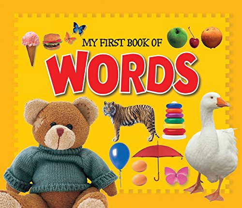 My First Book of Words - Educational Baby Board Book for Early Learning | Perfect for Toddlers, Preschool Reading & Baby Shower Gifts