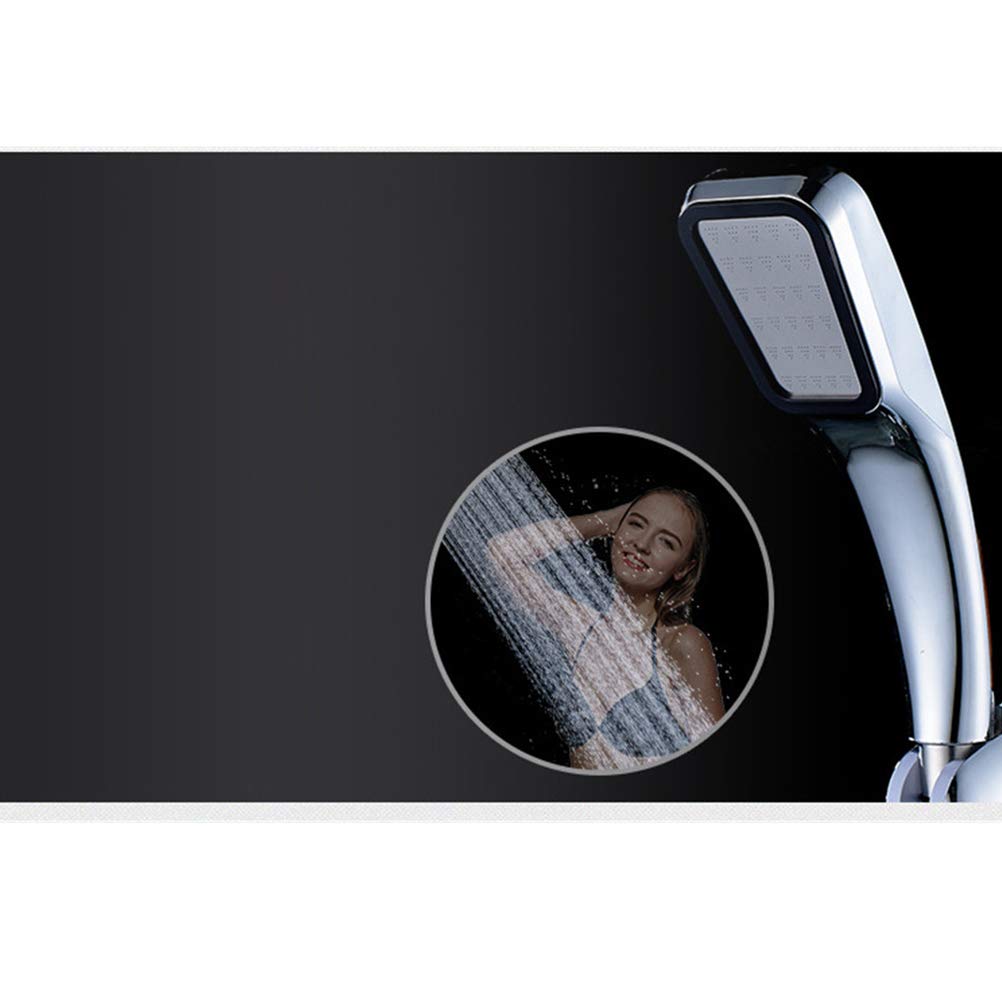 **High Pressure Square Waterfall Shower Head - Multi-Functional Handheld Shower with Adjustable Spray Modes for Relaxing Spa-Like Experience at Home**    *(Perfect for Bathroom Upgrades, Rain Shower Feel, and Enhanced Water Pressure in Any Home or Apartment)*