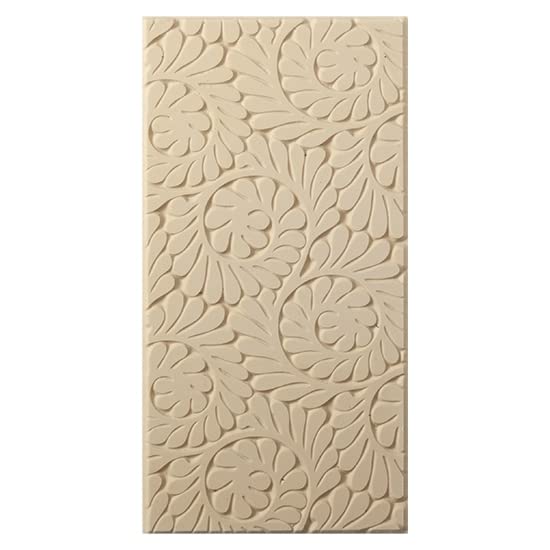 Cool Tools Flexible Texture Tile - Fiddlehead Fern Design - 4