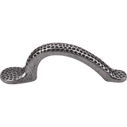 Top Knobs Warwick Vertical Latch Pull - Cast Iron Cabinet Hardware for Kitchen & Bathroom Drawers