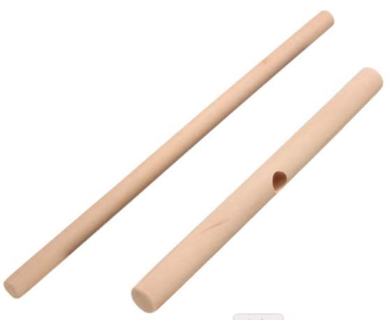 Pre-Assembled HipGirl Wooden Crepe Spreader & Pancake Tool Set - Dosa, Roti, Tortilla & Galette Maker - Perfect for Griddle Cooking, Breakfast Crepes & Flatbread Making Accessories