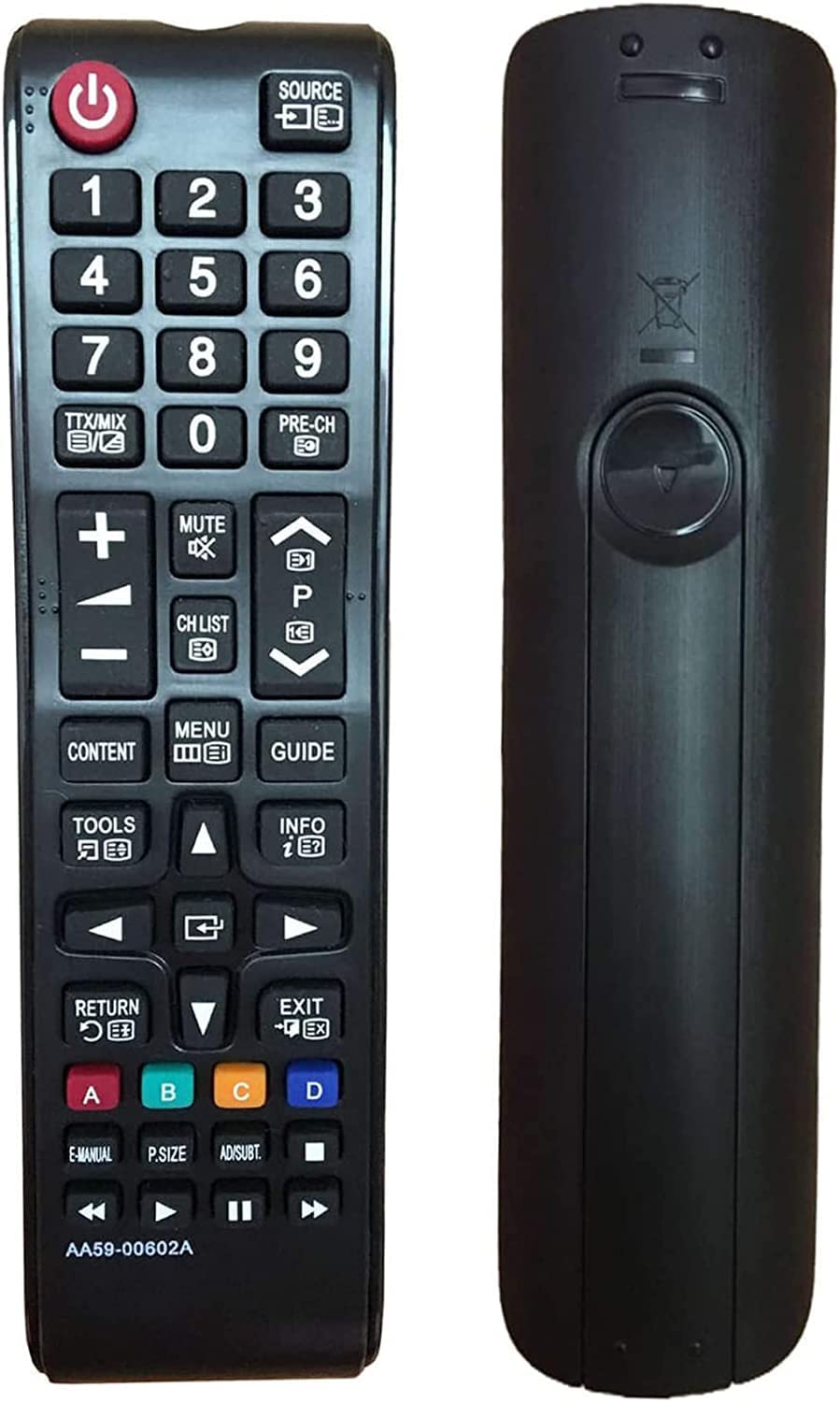 Samsung AA59-00602A Universal Remote Control Replacement - Compatible with Samsung Smart TVs, Blu-ray Players & Home Theater Systems | Easy Setup for Living Room Entertainment