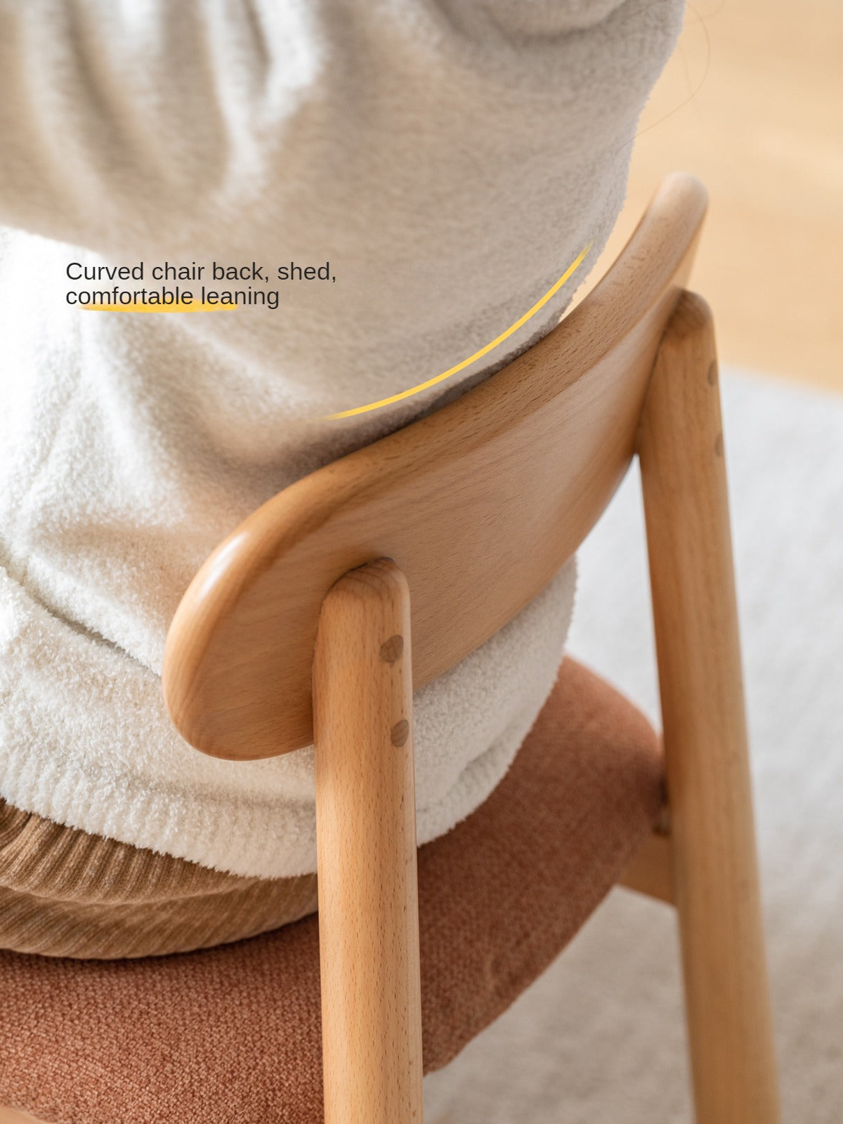 Premium Solid Oak & Beech Wood Kids Small Chair - Durable & Safe for Toddlers - Perfect for Playrooms, Bedrooms & Classrooms