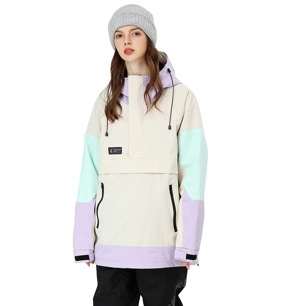 **Men's & Women's Waterproof Insulated Ski Jacket - Winter Snowboarding Coat for Cold Weather | Perfect for Skiing, Snowboarding & Outdoor Adventures**