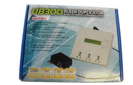 Best USB 2.0 Flash Drive Duplicator - 1 to 2 Port Target USB Cloner with Tester for Memory Stick Copying | Portable Mini USB Duplicator for Office, School & Data Backup