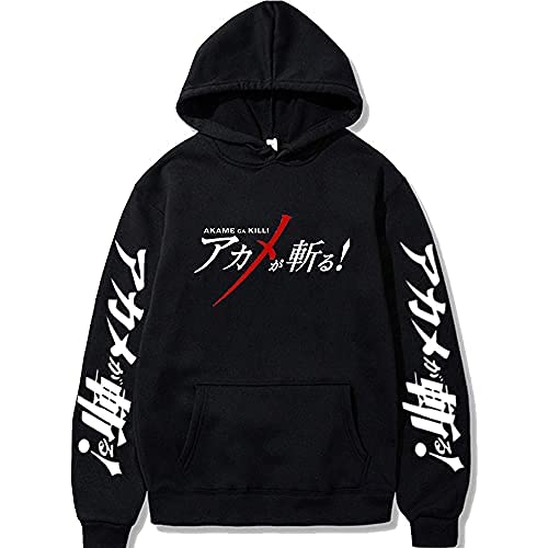 Unisex Akame Ga Kill Anime Hoodie - Long Sleeve Manga Sweatshirt for Men & Women | Japanese Streetwear, Cosplay & Casual Wear