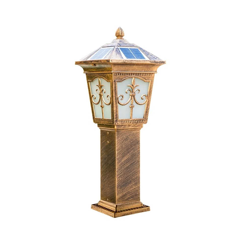 LICHUAN 80cm Solar Powered Outdoor Garden Lights - Waterproof LED Landscape Lighting for Yard, Patio, Walkway, Pathway, Driveway | Energy Efficient & Weather Resistant for Nighttime Safety & Ambience