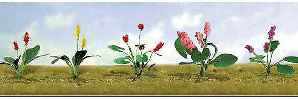 10 Pack Assorted 3/4 Inch Flowering Plants - Perfect for Home Garden Decor, Office Desk Plants & DIY Floral Arrangements