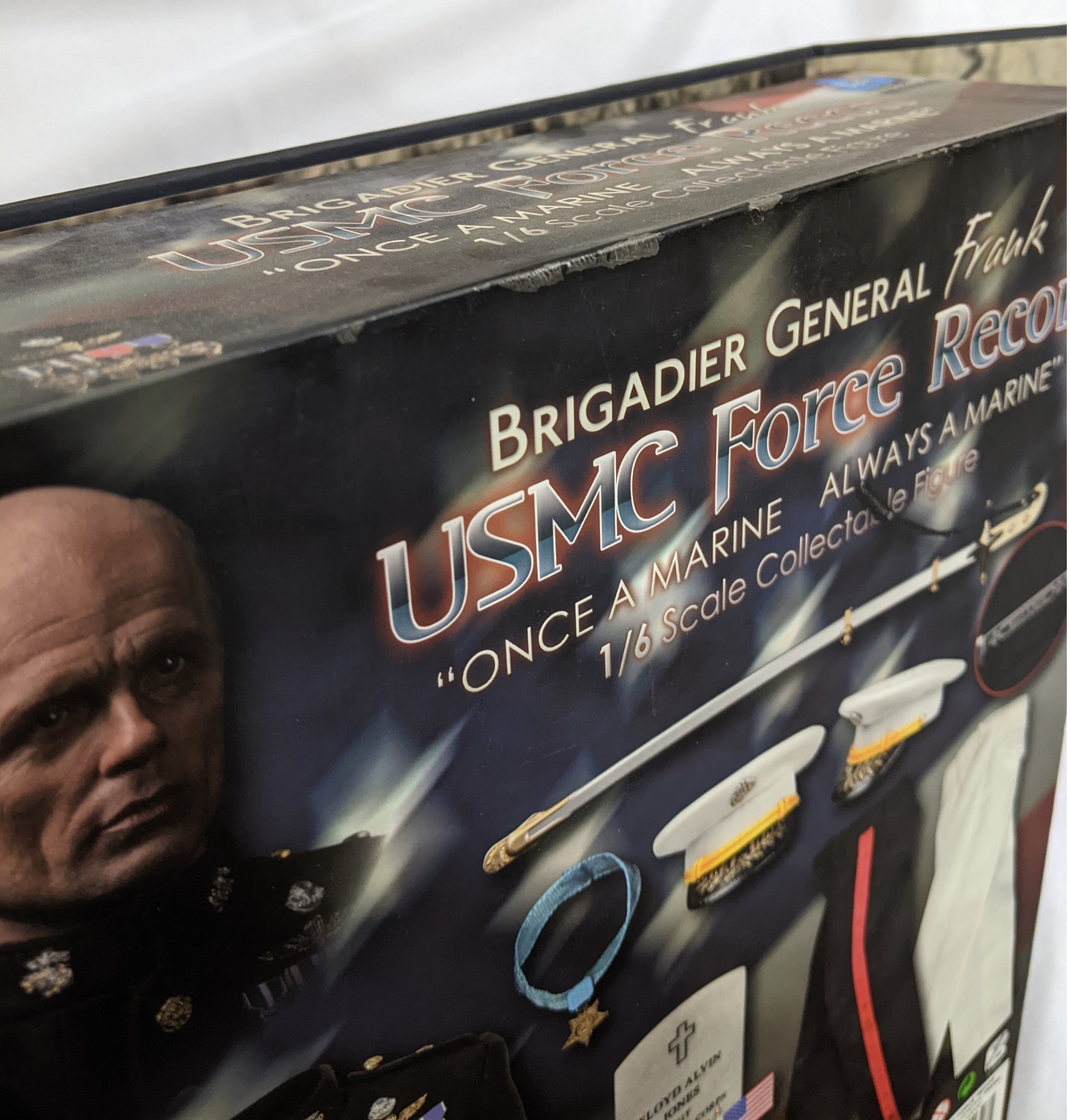 1/6 DID Corp Brigadier General Frank USMC Force Recon A80092 Sixth Scale Military Action Figure - Collectible Open Box - Perfect for Display & Military Model Enthusiasts