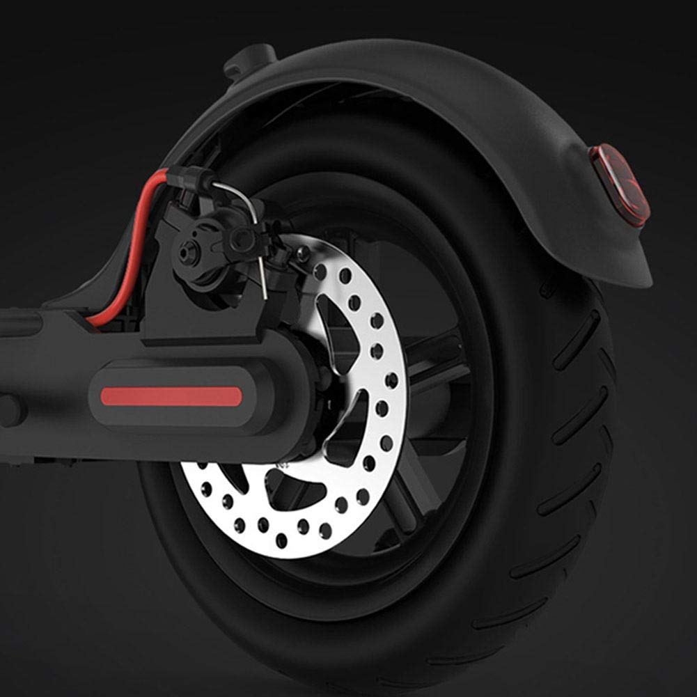 Electric Scooter Wheel - Rear Tire with Disc Brake for M365 & Stunt Scooters | Bare Feet Compatible | Perfect for Commuting, Tricks & Urban Riding