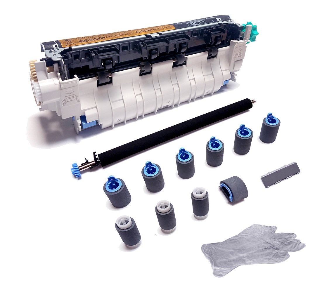 HP Q5998A-MK-DLX-AP Deluxe Maintenance Kit for LaserJet 4345 Printer (110V) - Includes Fuser, Transfer Roller & Paper Tray Rollers - Office & Home Printing Maintenance Solution