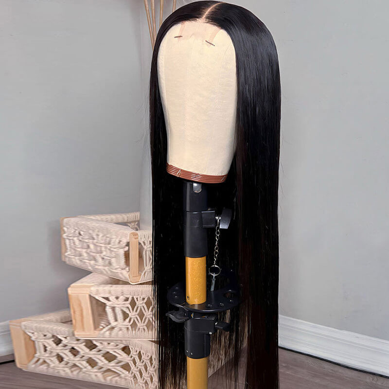 Eullair Kim K 2x6 Lace Closure Wig - Deep Part Human Hair Wig with Transparent Lace for All Hair Textures | Perfect for Daily Wear, Parties & Special Occasions