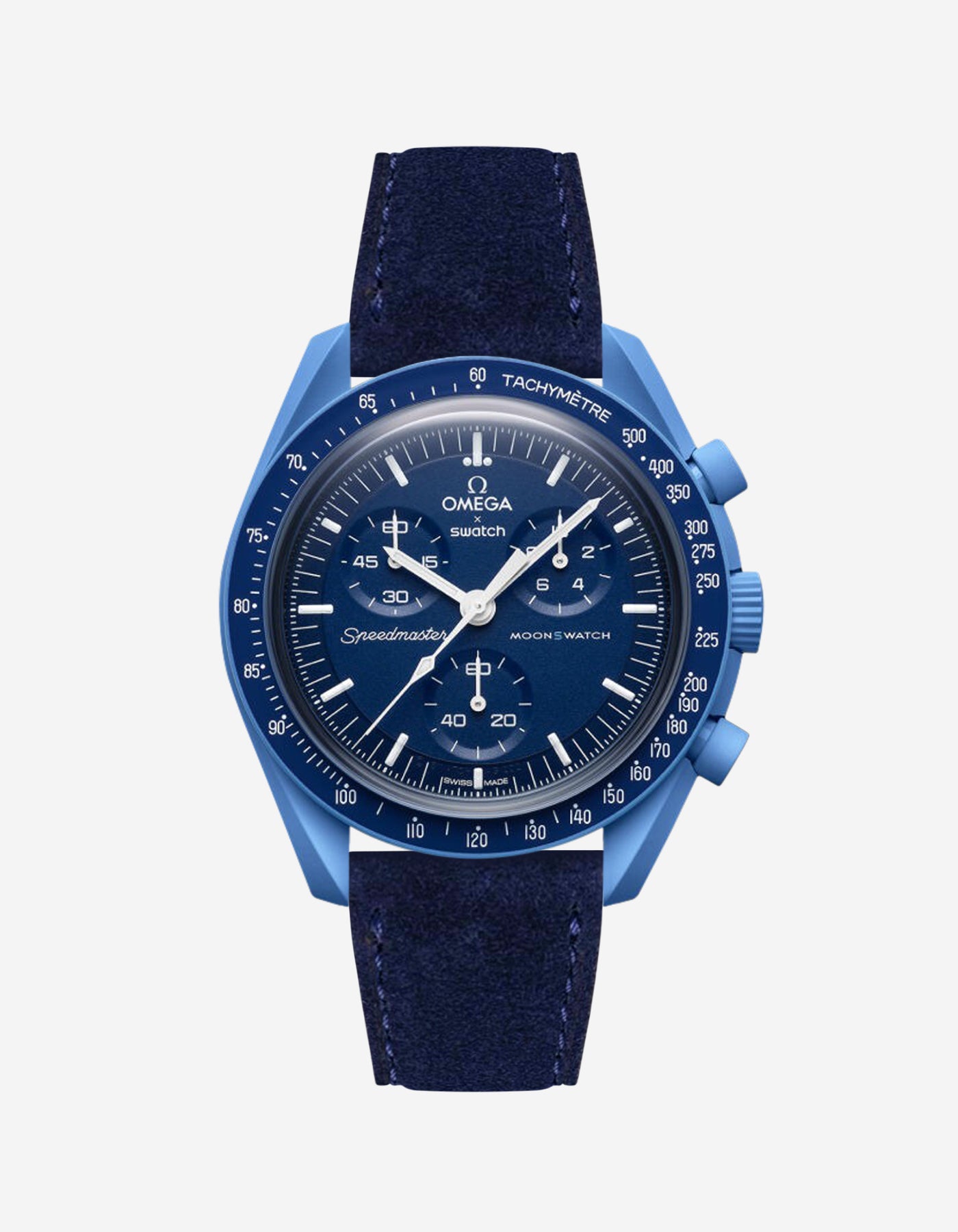 Premium Genuine Leather Watch Straps for Omega X Swatch Mission to Neptune - Replacement Band for Men & Women - Perfect for Casual Wear, Business Attire & Outdoor Adventures