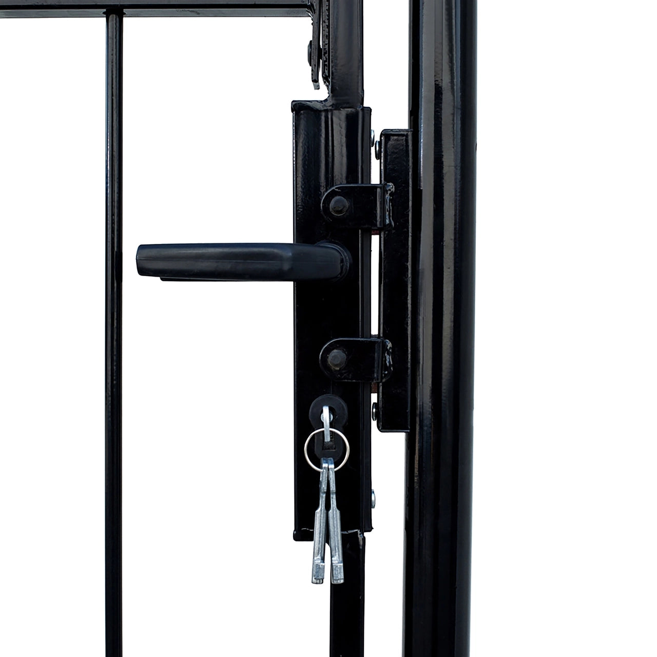 Aleko DIY Steel Pedestrian Gate Kit - ATHENS Style 3x5 Feet - Durable & Easy Installation for Backyard, Garden, and Driveway Security