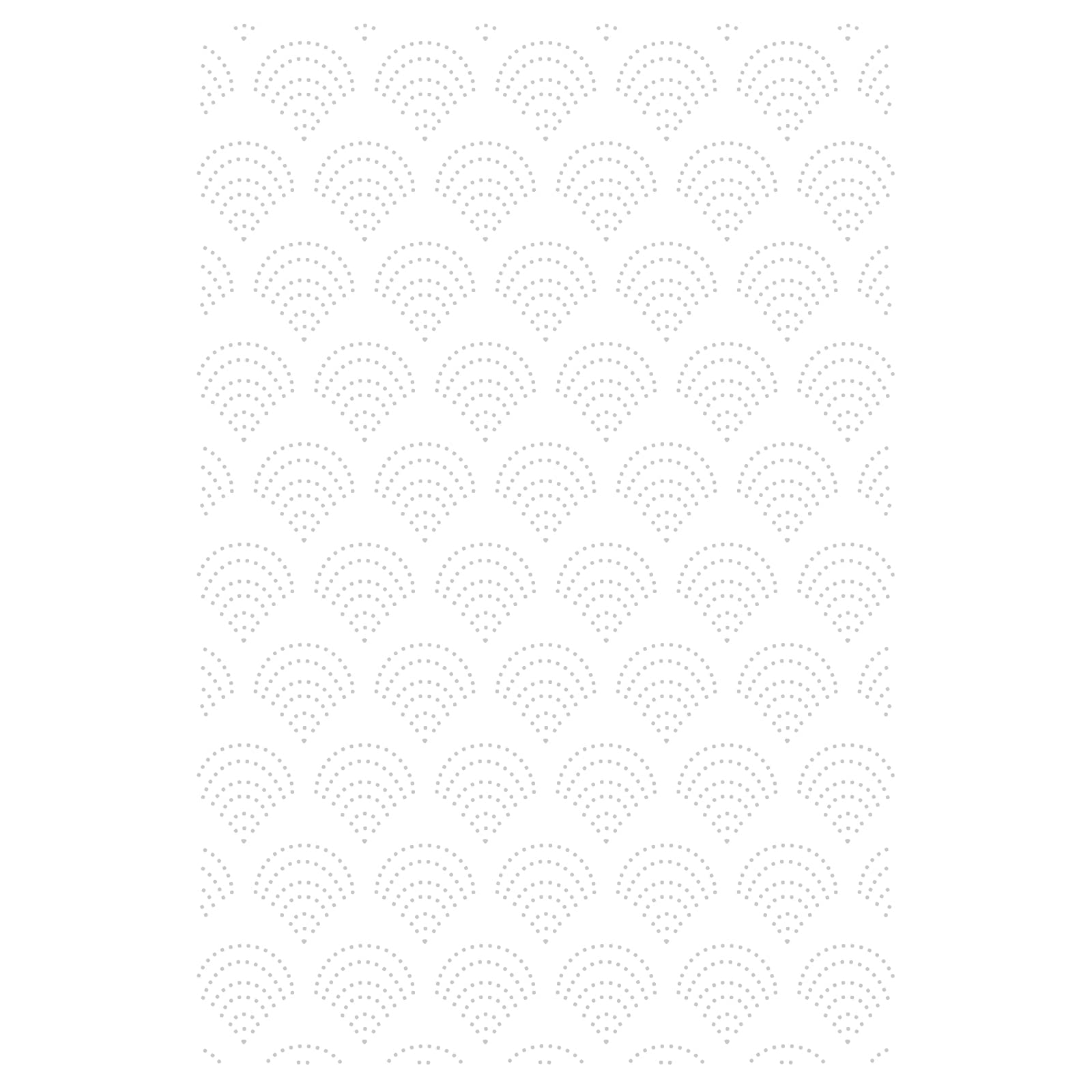 Jennifer Ogborn Sizzix Multi-Level Textured Impressions Embossing Folder Fan Tiles (665746) | Chapter 2 2022 Collection | DIY Card Making & Scrapbooking Supplies for Paper Crafting Projects
