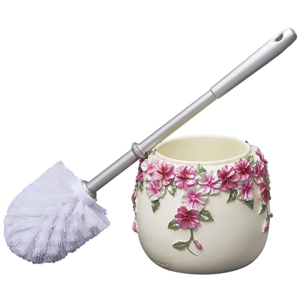 Stainless Steel Toilet Brush Set with Holder for Bathroom Cleaning