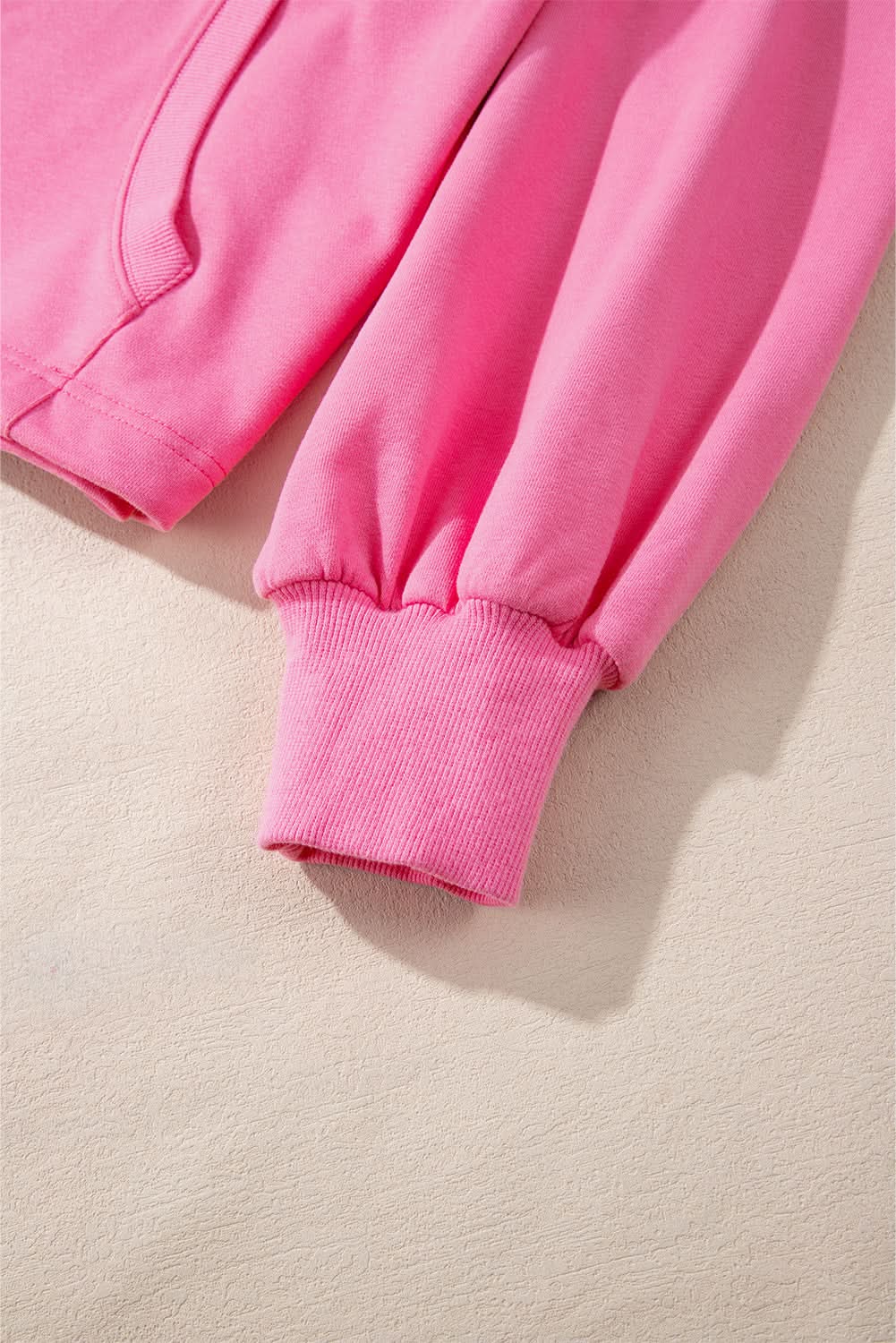 Bonbon Oversized Half Zip Hoodie for Women - Cozy Fleece Pullover Sweatshirt for Casual Wear, Loungewear & Outdoor Activities