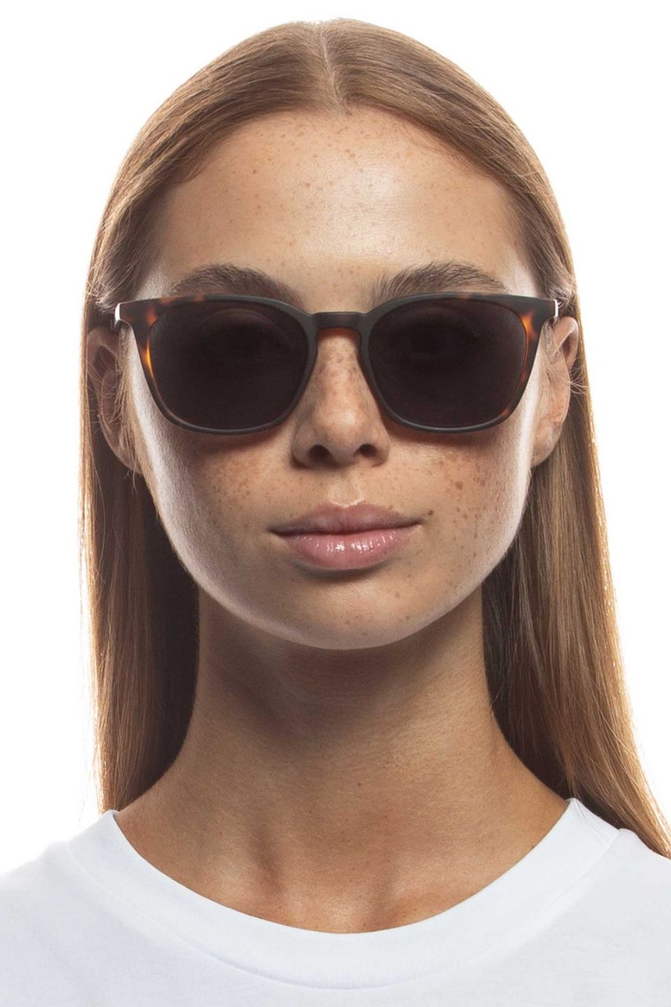 Huzzah Matte Tortoise Mono Polarized Sunglasses for Men & Women - UV Protection, Stylish & Comfortable for Driving, Beach, and Outdoor Activities