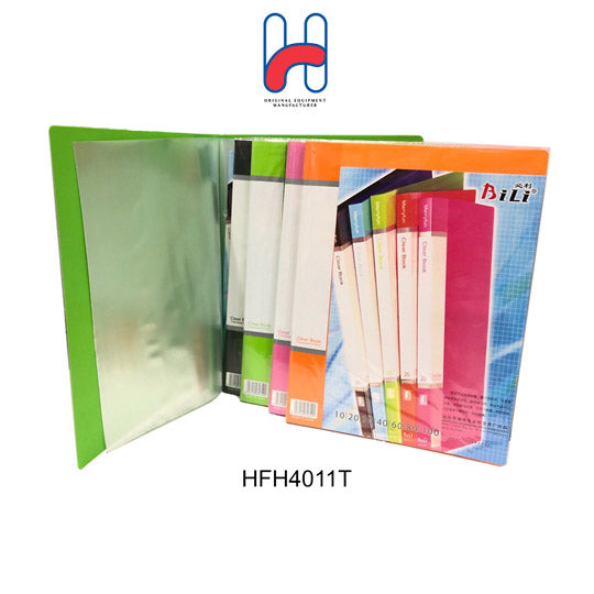 Clear A4 10-Pocket Plastic Sheet Protectors - BL10A (HFH4011T) for School, Office & Document Organization - Ideal for Presentations, Reports & Portfolio Storage