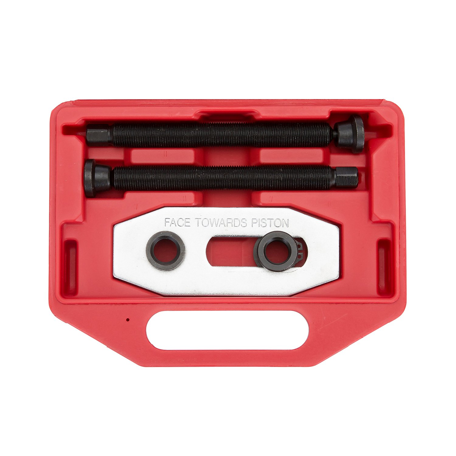 OEMTOOLS 27277 Dual/Single Disc Brake Pad Spreader & Caliper Compression Tool - Professional Dual Piston Caliper Tool for Disk Brake Service - Perfect for Auto Repair Shops & DIY Car Maintenance