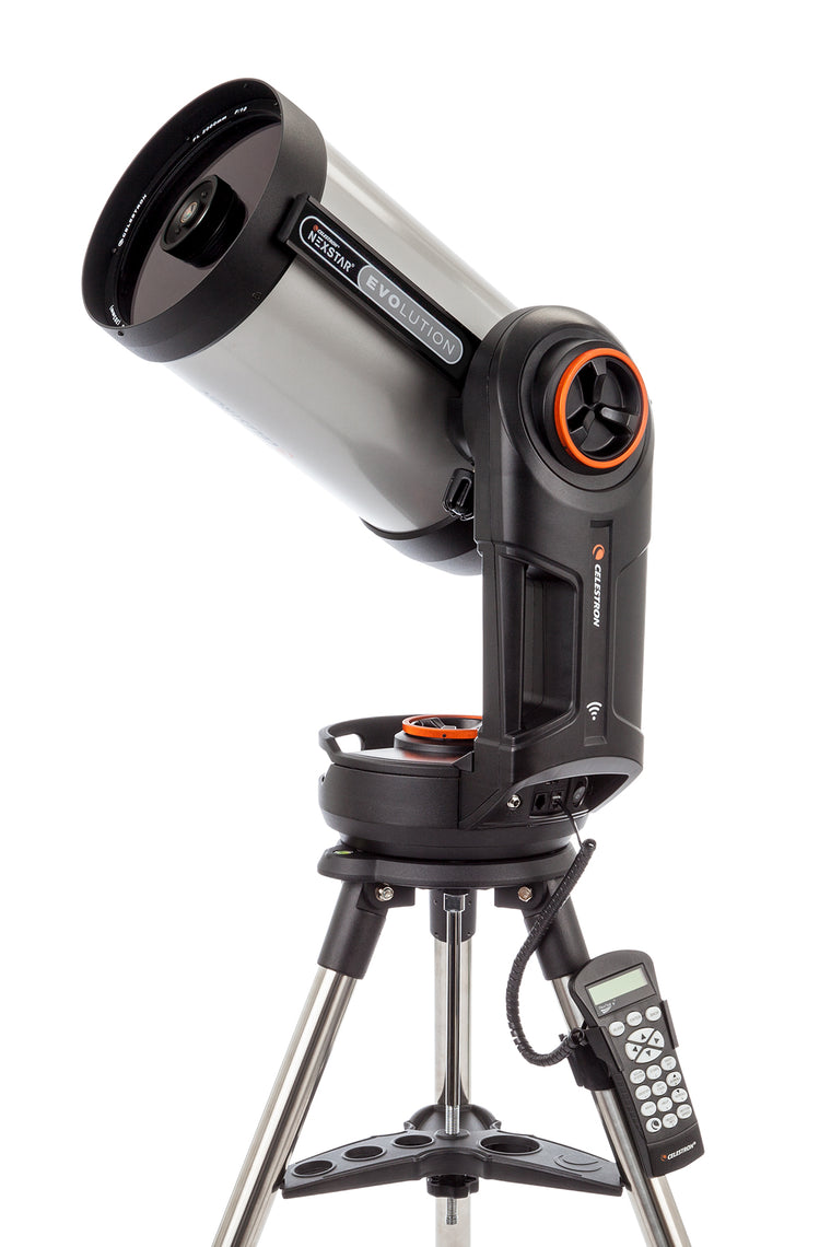 Celestron NexStar Evolution 8 Telescope - 8-Inch Schmidt-Cassegrain Computerized Telescope with Wi-Fi & StarSense Technology for Stargazing, Astrophotography & Astronomy Enthusiasts - Perfect for Backyard Observation & Night Sky Exploration
