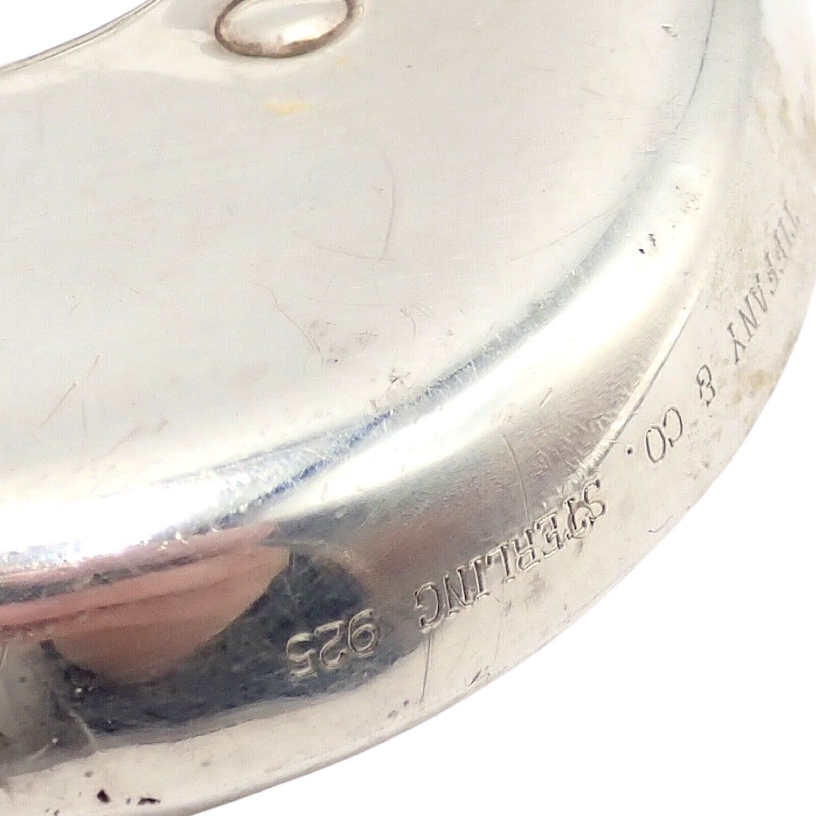 Vintage Tiffany & Co Sterling Silver Man In The Moon Baby Rattle - Elegant Baby Shower Gift & Keepsake for Newborns