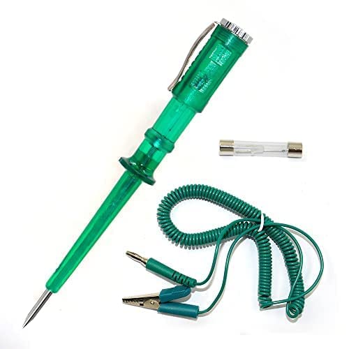 Nitya 1 Kit Multi-Purpose Battery Tester - Auto Car Battery Tester, 6V 12V 24V DC Voltage Circuit Tester Lamp with Copper Probe for Vehicles, Motorcycles, Boats & RVs - Perfect for Mechanics & DIY Enthusiasts