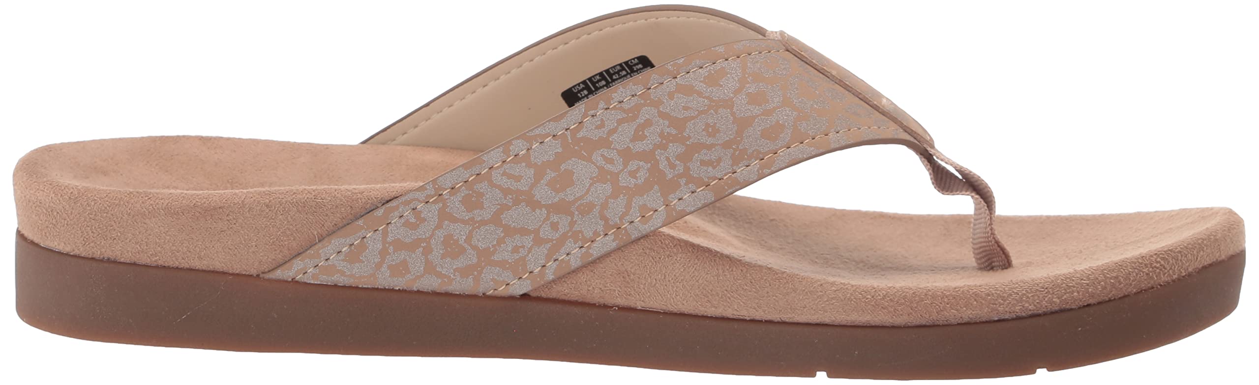 Spencos Women's Yumi Candy Stripe Comfort Sandals - Arch Support & Cushioned Footbed for Walking, Travel & Summer Outfits