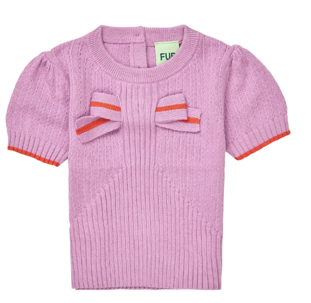 FUB Baby Bow Tee - Soft Cotton Infant T-Shirt for 6-18 Months - Perfect for Photos, Parties & Everyday Wear