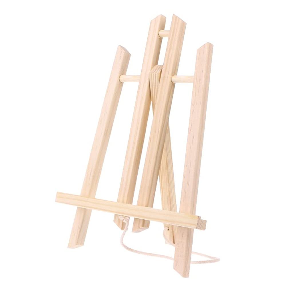 30cm/50cm Wooden Easel Stand - Adjustable Artist Painting Display Holder for Kids & Adults - Perfect for Art Class, Home Studio & Gallery Exhibitions