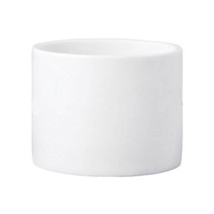 FOH Smooth Ramekin - 2 oz White Ceramic Ramekins for Baking, Soufflés, Desserts & Serving - Perfect for Crème Brûlée, Custards, Dips & Small Portions