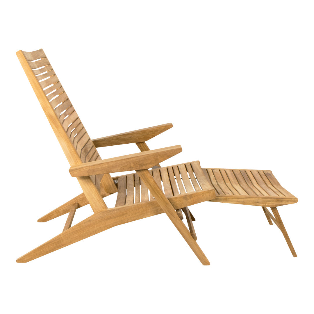 Flip Outdoor Deck Chair - Lightweight Folding Patio Lounge Chair for Poolside, Beach, Camping & Backyard Relaxation