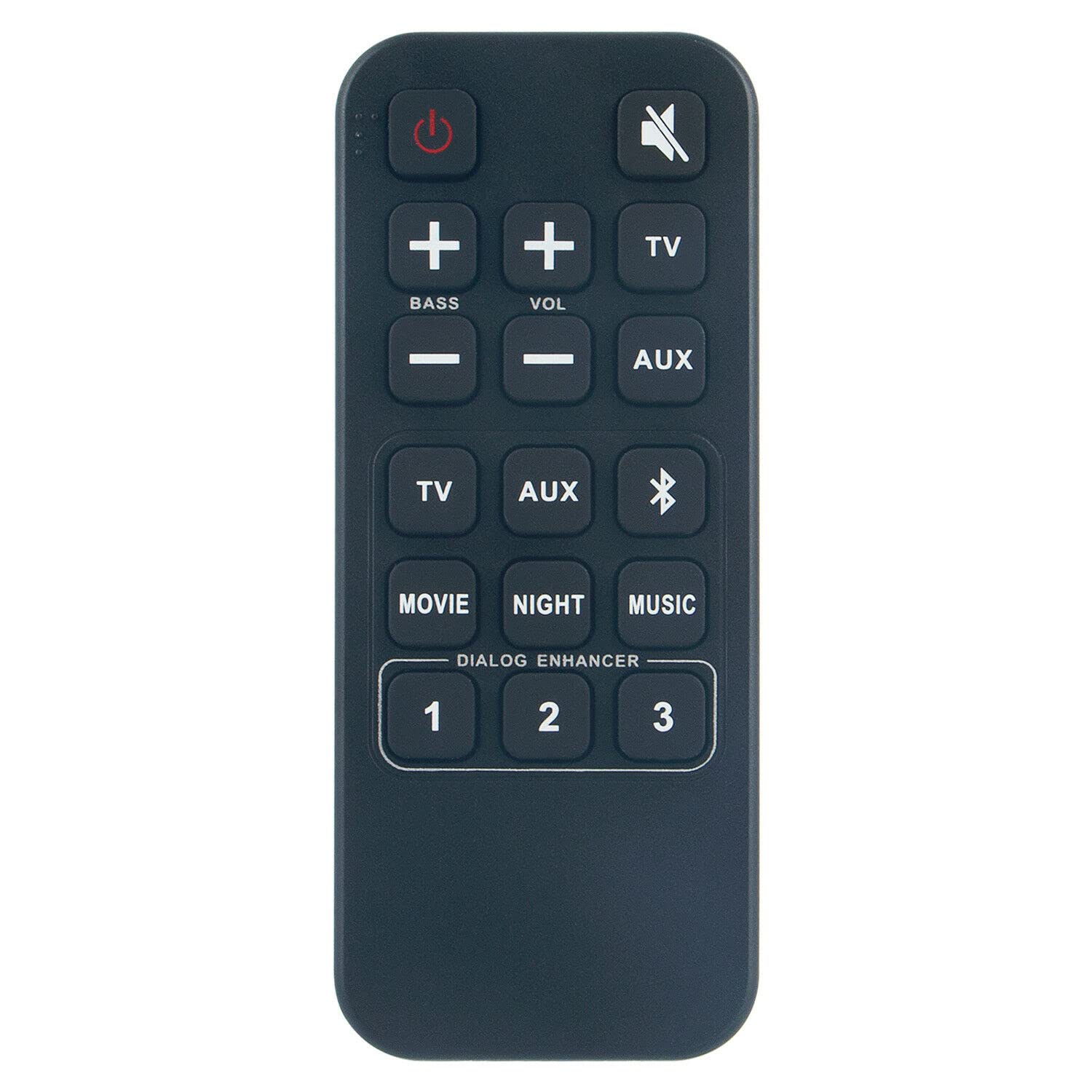 Denon DHT-S316 Replacement Remote Control for Soundbar System - Compatible with DHTS316 Home Theater - Perfect for TV, Movies & Music Streaming
