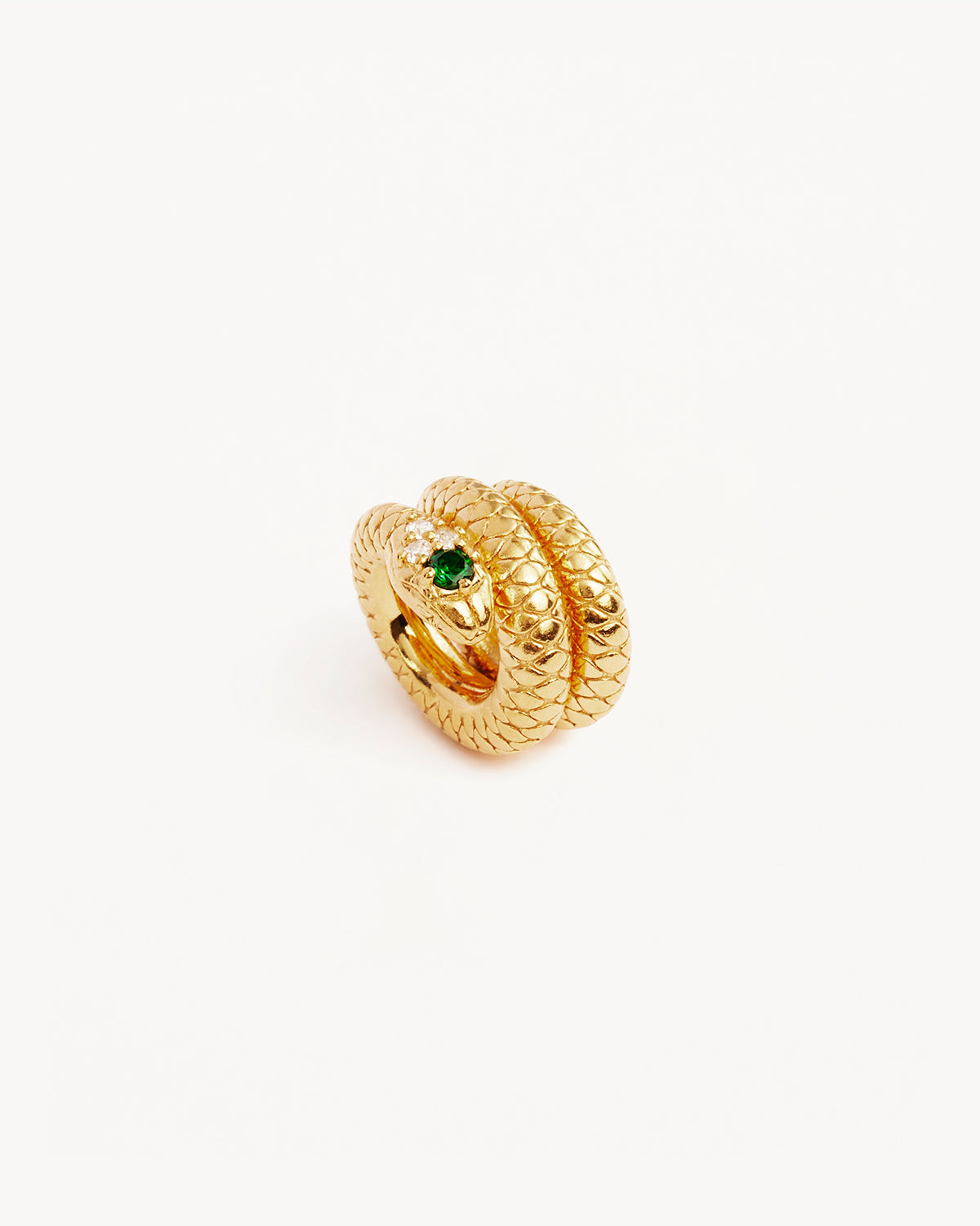18K Gold Vermeil Snake Petal Charm Pendant Necklace - Dainty Delicate Jewelry for Women - Perfect for Valentine's Day, Anniversary Gifts & Everyday Elegance