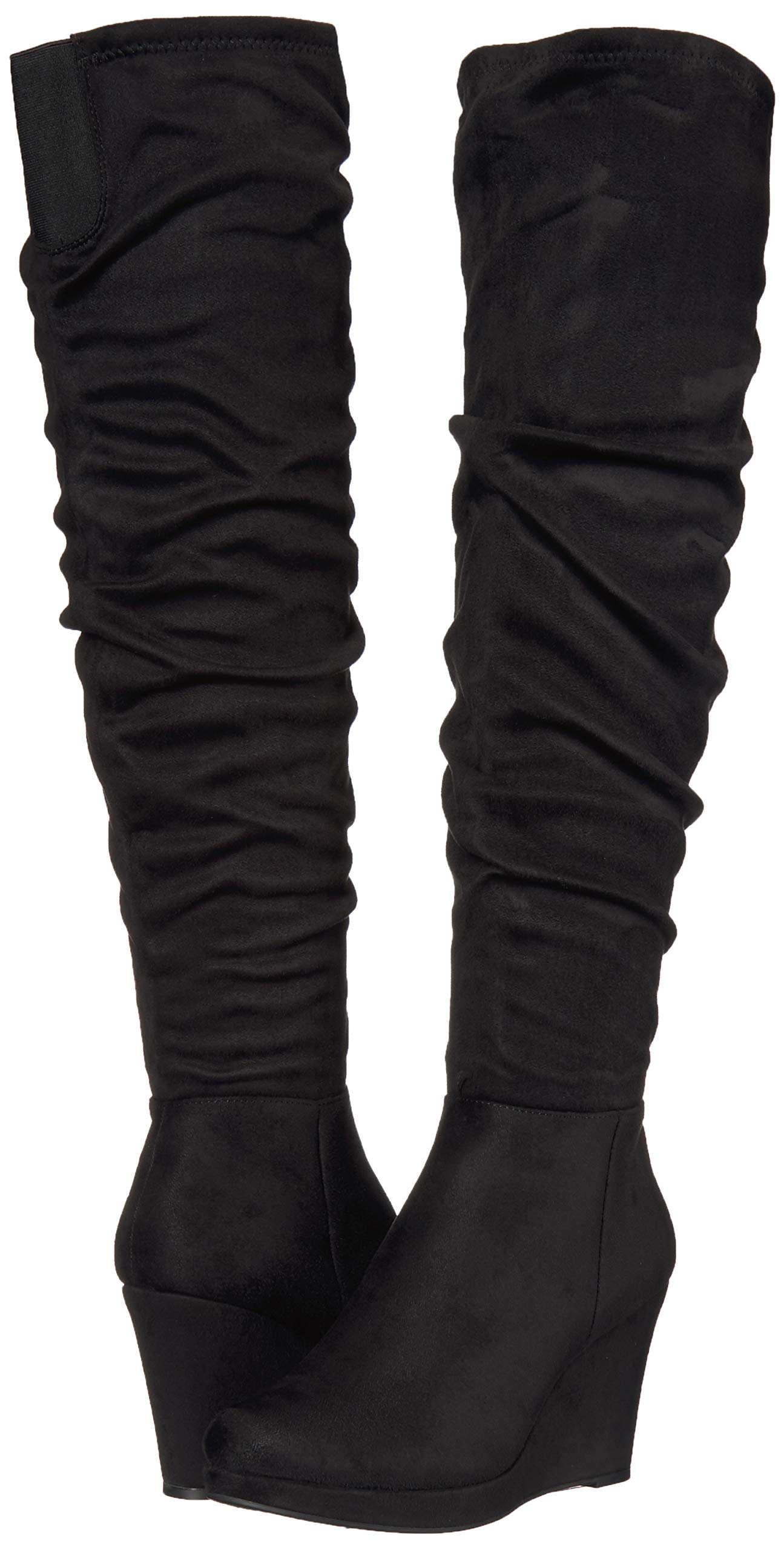 Chinese Laundry Women's Larisa Over The Knee Boots - Stylish High Heel Thigh High Boots for Women, Fashionable Winter & Fall Booties - Perfect for Parties, Date Nights & Office Wear