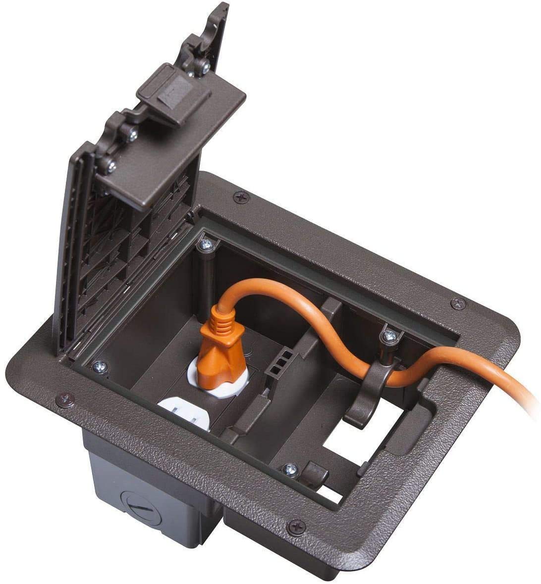 TayMac 1-Gang Deck & Floor Cover Plate - 4