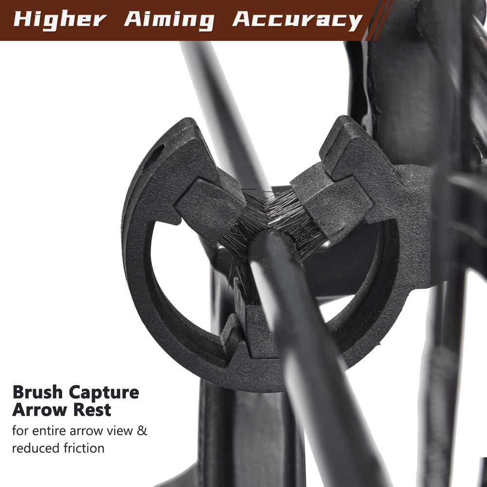 TheLAShop Youth Compound Bow and Arrow Set - 6 Arrows Included | Perfect for Beginners, Outdoor Target Practice & Hunting Training | Lightweight & Adjustable for Teens & Kids