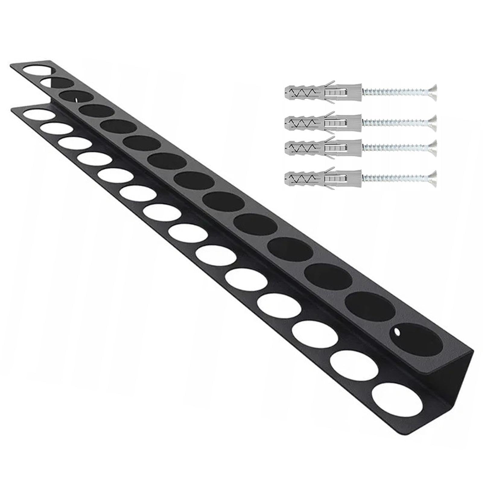 Wall Mounted Screwdriver Organizer & Tool Holder - Heavy Duty Hammer Rack, Pliers Organizer Bracket for Hand Tools - Perfect for Garage, Workshop, and DIY Projects