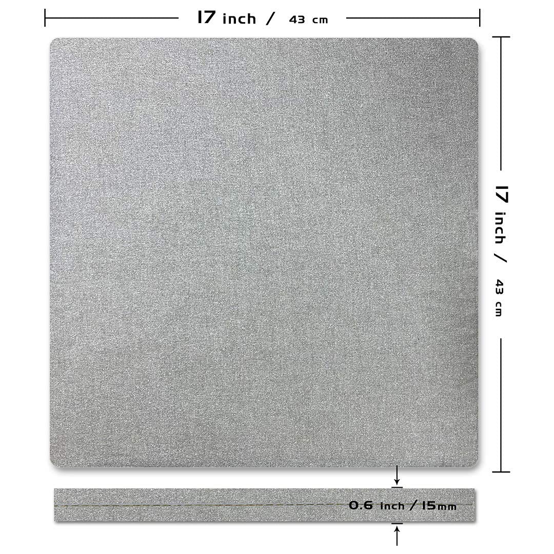 6 Pack Heat Press Mat 17x17 Inches - Premium Cutting Mat Variety for Silhouette & Cricut Machines - Perfect for DIY Crafts, T-Shirt Printing & Vinyl Projects