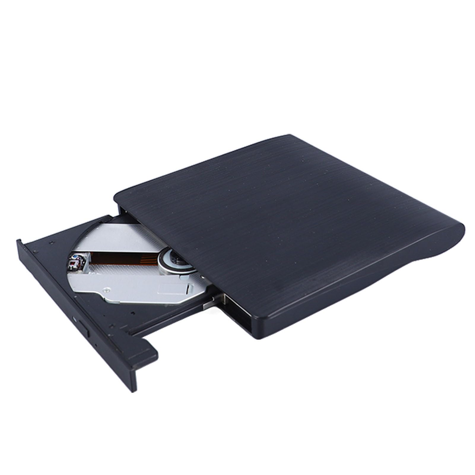 Fast USB 3.0 External DVD Drive for PC & Laptop - Portable CD/DVD Player/Writer with Universal Compatibility | Watch Movies, Install Software & Backup Files | Ideal for Home Office, Travel, Entertainment & Remote Work