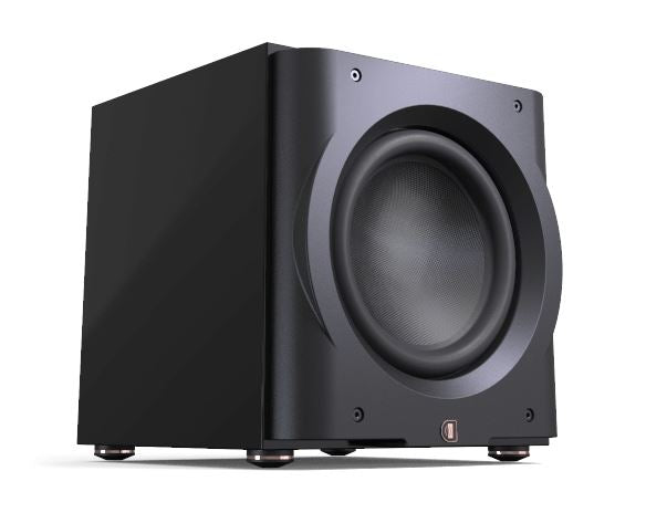 Perlisten Audio D12s Subwoofer - High-Performance 12-Inch Powered Subwoofer with Piano Black Finish | Perfect for Home Theater, Music Listening & Gaming