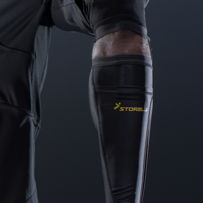 Storelli Bodyshield Leg Guard 2.0 - Soccer Shin Guards for Men & Women - Lightweight Protective Gear for Football, Rugby & Sports Training - Perfect for Match Play & Practice Sessions