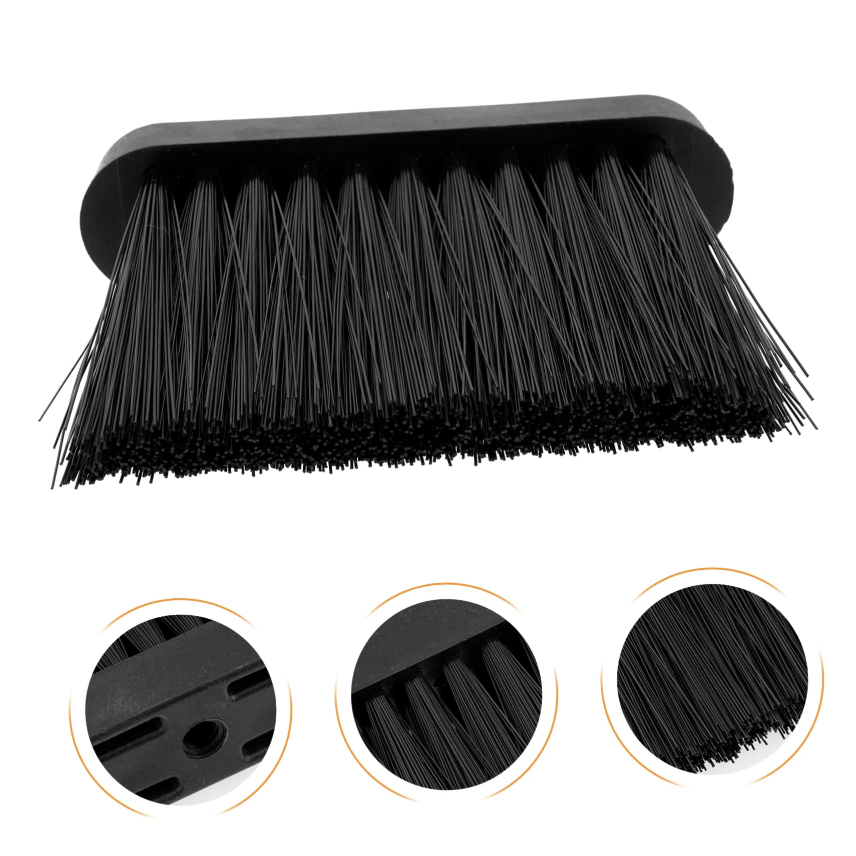 STOBAZA 8-Piece Cleaning Tool Set - Duster, Bristle Brushes, Garden & Bed Brooms Replacement Heads - Workshop, Home & Office Cleaning Supplies
